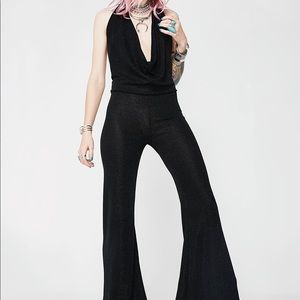Dolls Kill Sparkly Jumpsuit NWT ✨